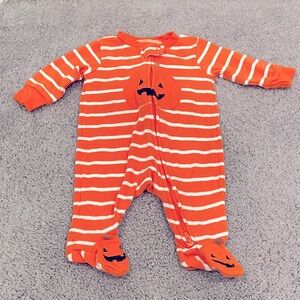 Carter's Pumpkin Footie 3m